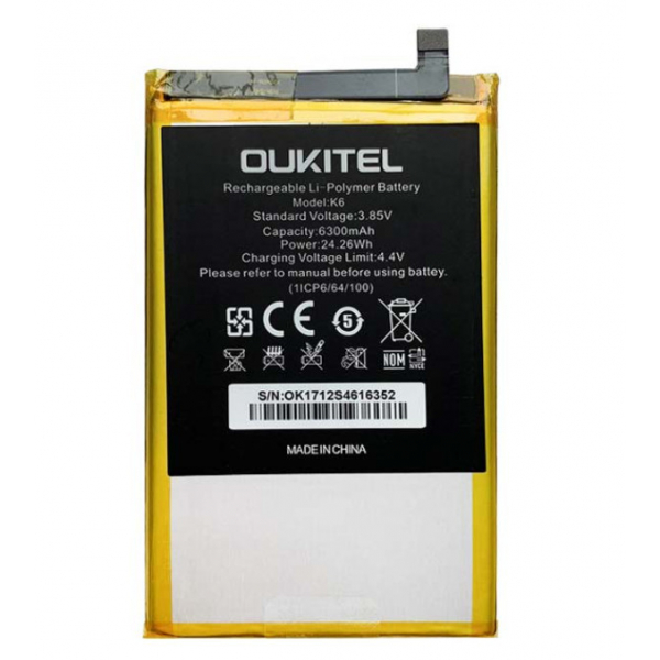 Батарея Oukitel K6 [Original PRC]